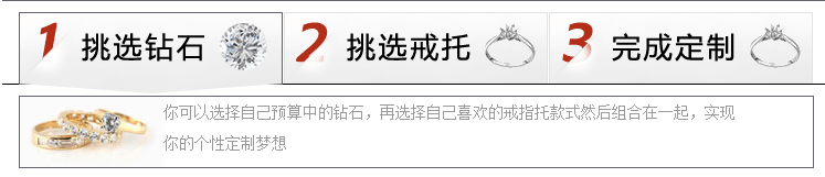 钻戒私人定制流程
