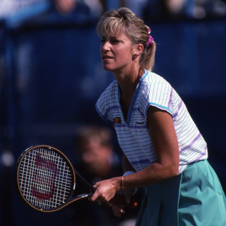 Chris Evert佩戴网球手链