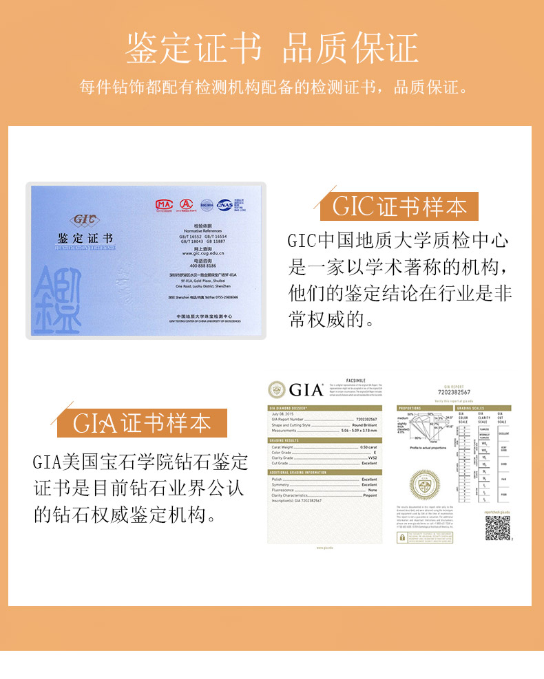 缱绻/18K彩金钻戒 情侣对戒
