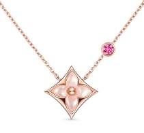 路易威登Louis Vuitton 推出 Color Blossom BB 七夕恋人节主题项链