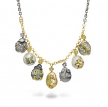 Stella Flame Jewelry 推出 Maris 巴洛克珍珠系列：小植物挂坠
