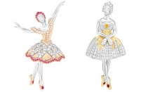 梵克雅宝推出 Corps de Ballet 舞伶胸针系列新作：典范浪漫芭蕾舞剧